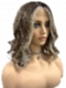 Perfectly balanced rooted blonde blends straight and wavy Bob  Synthetic Lace Part Wig GLP052