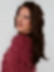 Soft dark brown long layered straight Synthetic Lace Part Wig GLP005