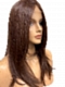 Stunning Medium Reddish Brown long layered  Synthetic Lace Part Wig GLP011