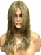 Natural Medium Ash Blonde  long layered  Synthetic Lace Part Wig GLP012