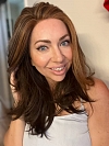 Captivating  Warm Medium Brown Evenly Blended with Medium Golden Blonde Long Straight Synthetic Lace Part Wig GLP023