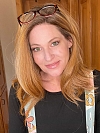 Hybrillia Blend Human Hair Dark Blonde Evenly Blended with Medium Golden Blonde  shoulder-length layered Straight  Lace Part  wig glp040