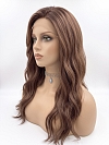 Glamvigor Hybrillia Blend Human Hair Medium Red Brown with  Ginger copper Highlights  