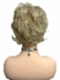Fashion Blonde mixed Layered Wavy Short Pixie Cut synthetic wig (Basic Cap) GBC007 