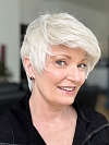 Cool Platinum Blonde with Almost White Highlights layered and voluminous short Synthetic Wig (Basic Cap) GBC017