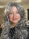 Exquisite grey wavy long-length  Synthetic Lace Part Wig GLP013