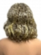 Chic light red color with golden blonde nape curl bob Synthetic Lace Part Wig GLP016