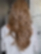 Dazzling Honey Blonde ombre lengthy textured layered fall to mid-back Synthetic Lace Part Wig GLP028
