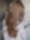 Dazzling Honey Blonde ombre lengthy textured layered fall to mid-back Synthetic Lace Part Wig GLP028