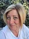 Glamvigor Hybrillia™ Blend Human Hair Beautiful Brown Roots Ombre Light Blonde short pixie bob Mono Top wig GMT004