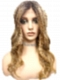 Blonde Blend with face-framing layers and soft wavy Synthetic Lace Part Wig GLP036