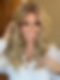 Exquisite Dark Honey Blonde ombre long layered wavy Synthetic Lace Part Wig GLP021