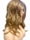 Blonde Blend with face-framing layers and soft wavy Synthetic Lace Part Wig GLP036