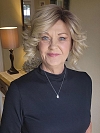 Blonde Ombre wavy with textured layerd short Synthetic Lace Part Wig GLP030