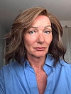 Glamvigor Hybrillia™ Blend Human Hair Brown with Medium Red-Gold Blonde Highlights  carefree wavy layered Lace Part Wig GLP044