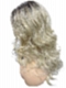 Perfect light  Blonde ombre  long, soft, undulating wavy Synthetic Lace Part Wig GLP051