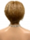 Light Brown with Blonde Highlights Short Layered Bob with Bangs Synthetic Wig (Basic Cap) GBC010