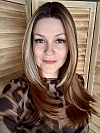 Glamvigor Hybrillia™ Blend Human Hair Light Red Brown Gold Blonde Highlights straight long layered Lace Part Wig GLP045
