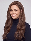 Glamvigor Hybrillia Blend Human Hair Medium Red Brown with  Ginger copper Highlights  