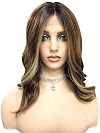 Medium Brown With blonde Highlights beautiful