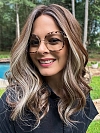 Medium Brown With blonde Highlights beautiful