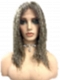 Light Brown blend Blonde long layered straight  synthetic wig glp032