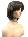 Chic Medium Brown Evenly Blended with Light Honey Brown Synthetic Wig (Basic Cap) GBC008