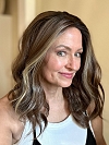 Medium Brown With blonde Highlights beautiful
