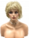 Fashion Blonde mixed Layered Wavy Short Pixie Cut synthetic wig (Basic Cap) GBC007 