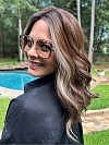 Medium Brown With blonde Highlights beautiful