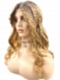 Blonde Blend with face-framing layers and soft wavy Synthetic Lace Part Wig GLP036
