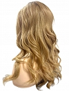 Blonde Blend with face-framing layers and soft wavy Synthetic Lace Part Wig GLP036