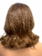 Fashion Ginger Blonde  with Dark Roots  Falling below the shoulders gentle waves Synthetic Lace Part Wig GLP019