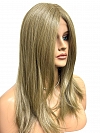 Natural Medium Ash Blonde  long layered  Synthetic Lace Part Wig GLP012