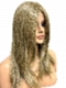 Natural Medium Ash Blonde  long layered  Synthetic Lace Part Wig GLP012