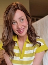Trendsetting  Medium Brown layered wavy  Synthetic Lace Part Wig GLP024