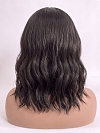 Glamvigor Hybrillia Blend Human Hair  black shoulder-length wavy PRE-CUT Lace Part Wig GLP080