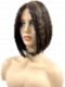 Radiant  Dark Brown with Blonde Highlights bob style Synthetic Mono TOP Wig GMT007