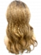 Blonde Blend with face-framing layers and soft wavy Synthetic Lace Part Wig GLP036