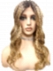 Blonde Blend with face-framing layers and soft wavy Synthetic Lace Part Wig GLP036