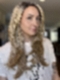 Trendy blonde ombre with gold highlights Straight  with side bangs Synthetic Lace Part Wig GLP008