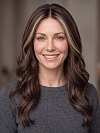 Glamvigor Hybrillia™ Blend Human Hair Red Brown with Gold Blonde highlights Long Beach Waves Lace Part Wig GLP056