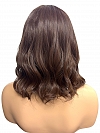 Chic Brunette  wave texture  long bob  Synthetic Lace Part Wig GLP014