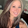 Pretty Medium Light  Auburn with Ginger Blonde Straight Synthetic Lace Part Wig GLP009