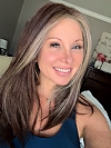 Pretty Medium Light  Auburn with Ginger Blonde Straight Synthetic Lace Part Wig GLP009