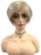 Elegant blonde  Straight Bob  Synthetic Wig (Basic Cap) GBC023
