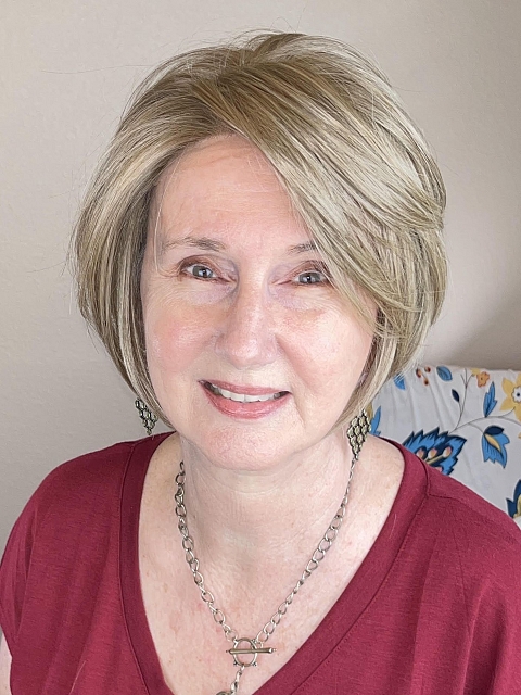 Glamvigor Hybrillia™ Blend Human Hair Fabulous  edgy Light Ash Blonde short  bob  Mono TOP Wig GMT006