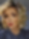 Gorgeous Blonde Ombre short cut with light waves Synthetic Lace Part Wig GLP003