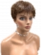 Dark Brown Short Pixie Synthetic Wig (Basic Cap) GBC006