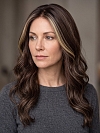 Glamvigor Hybrillia™ Blend Human Hair Red Brown with Gold Blonde highlights Long Beach Waves Lace Part Wig GLP056
